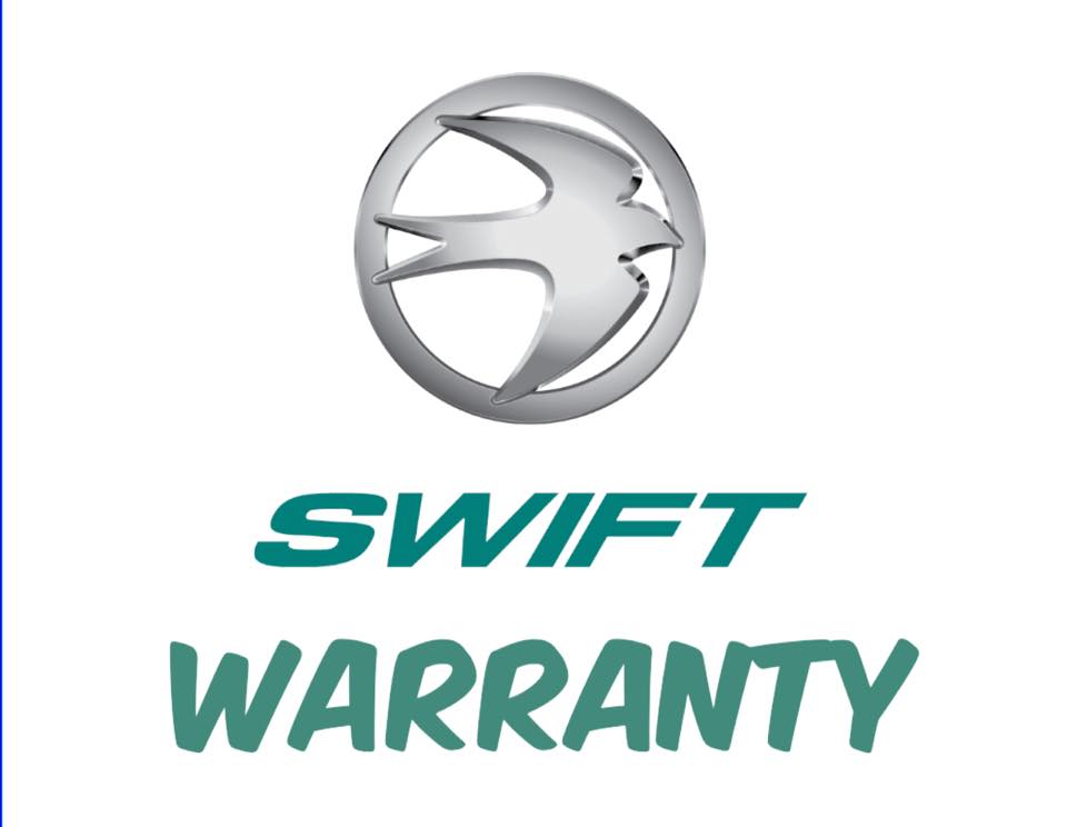 Warranty information from Swift