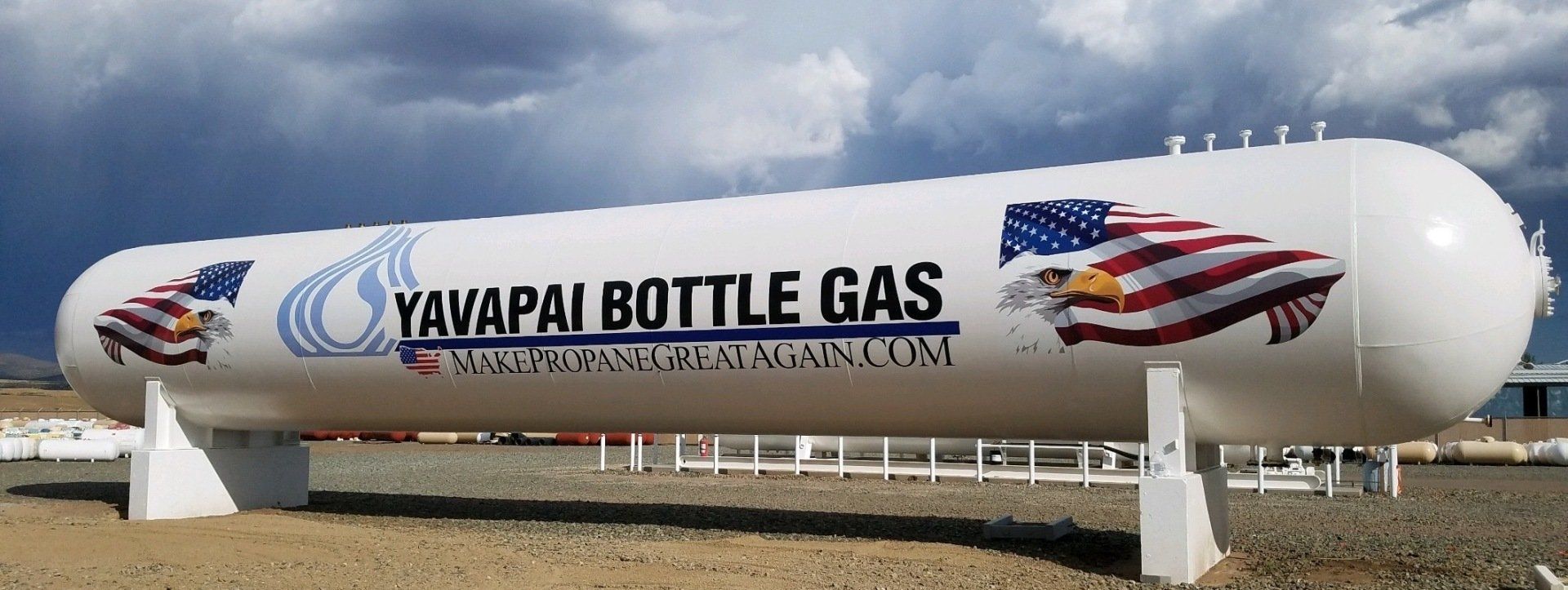 Big Tank — Dewey, AZ — Yavapai Bottle Gas Big Tank — Dewey, AZ — Yavapai Bottle Gas