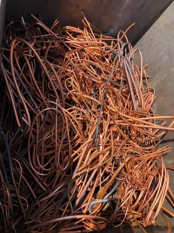 Heap Of Copper Wire Scraps — H&H Metal Recycling in Glass House Mountains, QLD