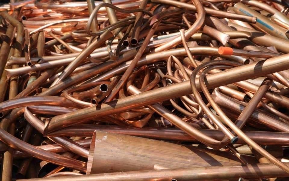 Pile Of Copper Pipes, Bent And Cut, For Recycling — H&H Metal Recycling in Gympie, QLD
