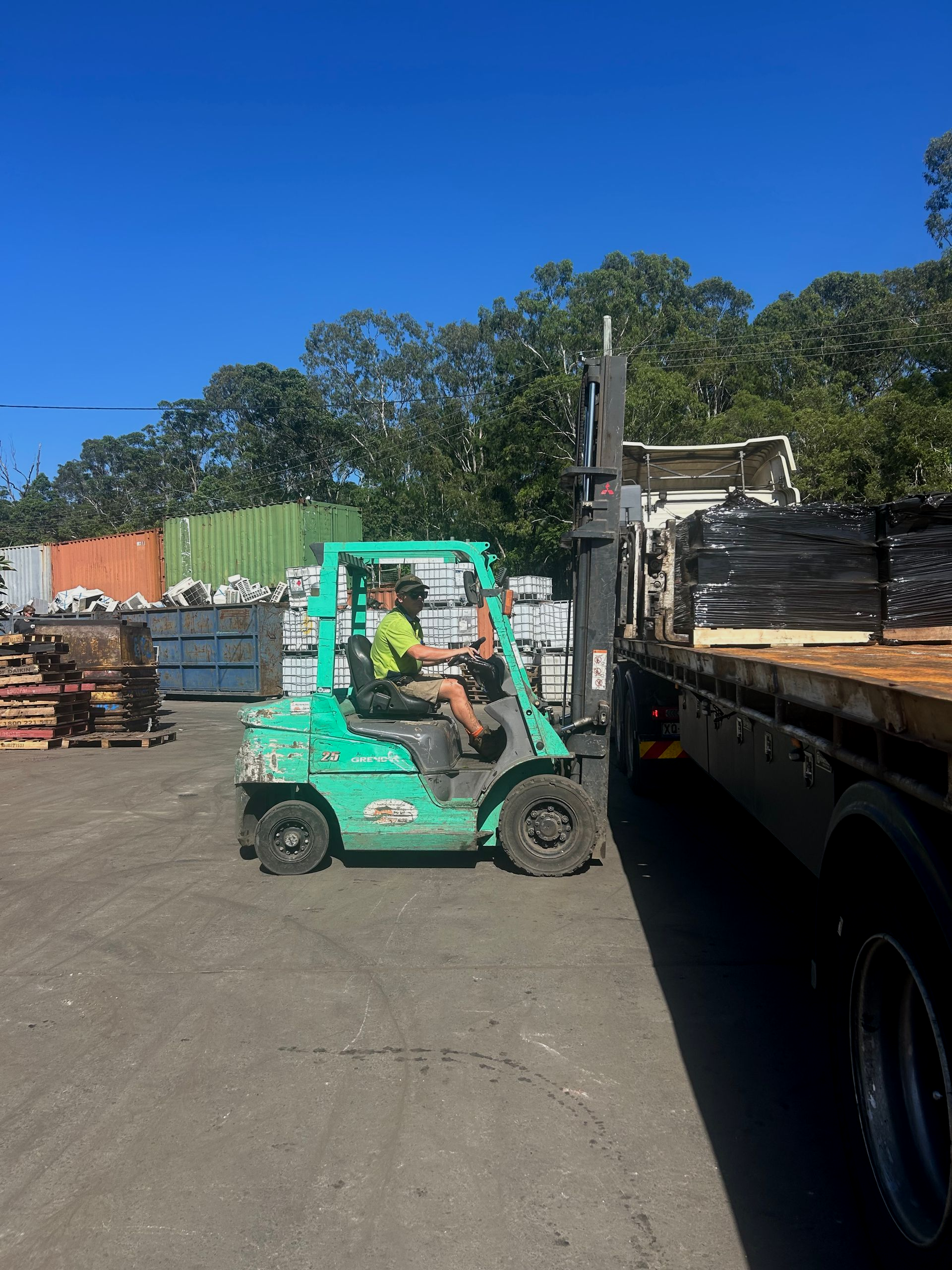 Old HVAC Unit For Recycling — H & H Metal Recycling In Kunda Park, QLD