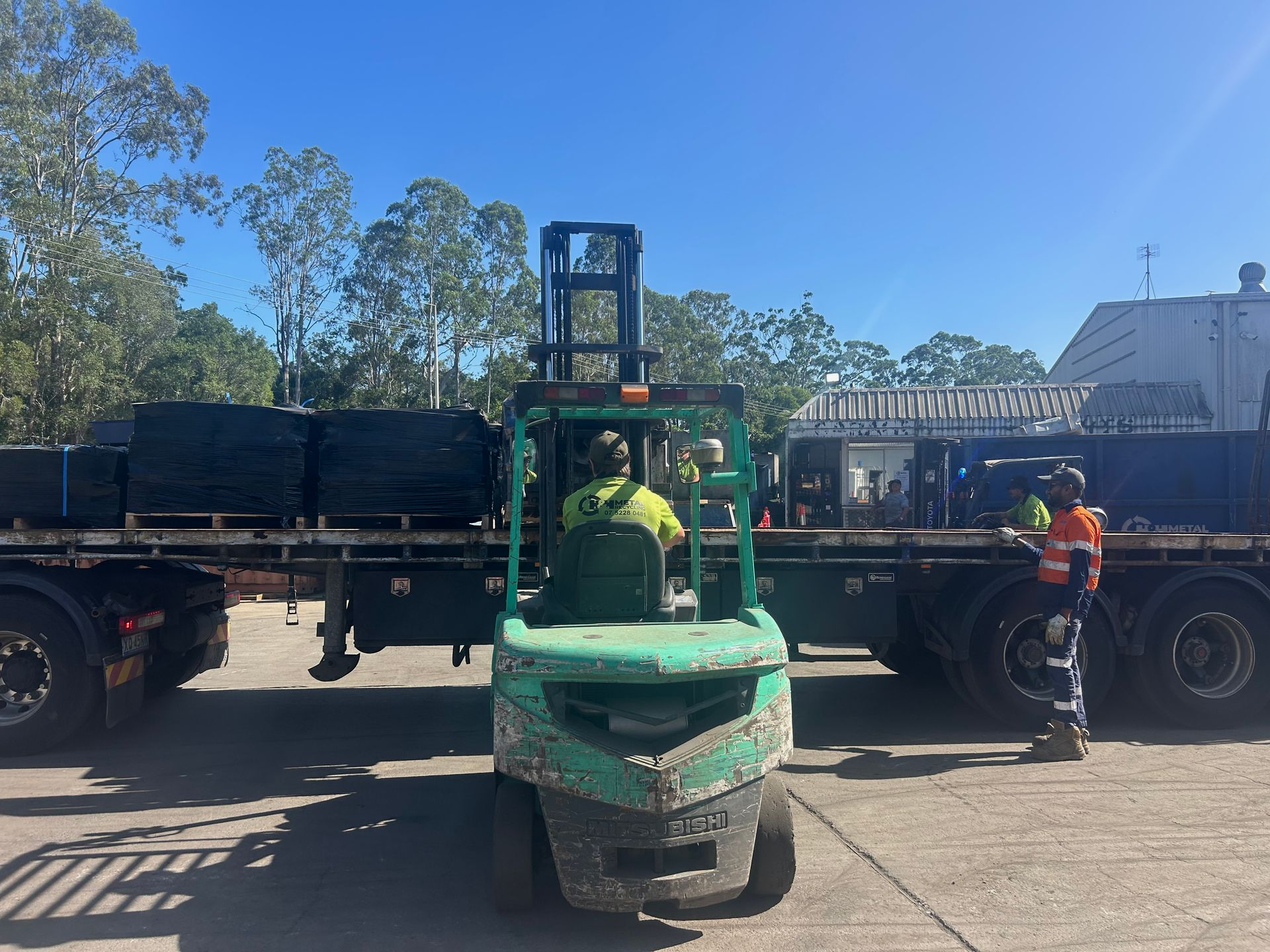 Pile of junk — H & H Metal Recycling In Kunda Park, QLD