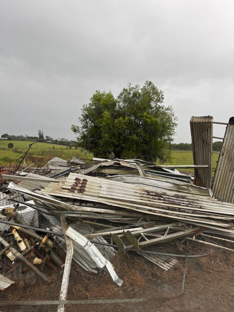 Old Iron Pile On Farm — H & H Metal Recycling In Kunda Park, QLD