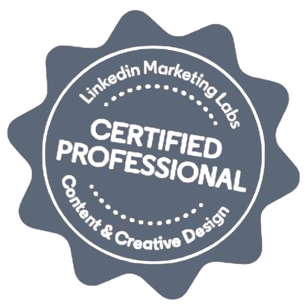 LinkedIn Marketing Content & Creative Design Certified