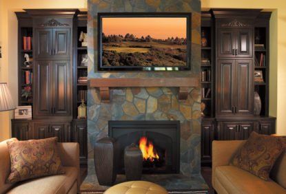 Classic Fireplace — Clovis, CA — Infinity Cabinets