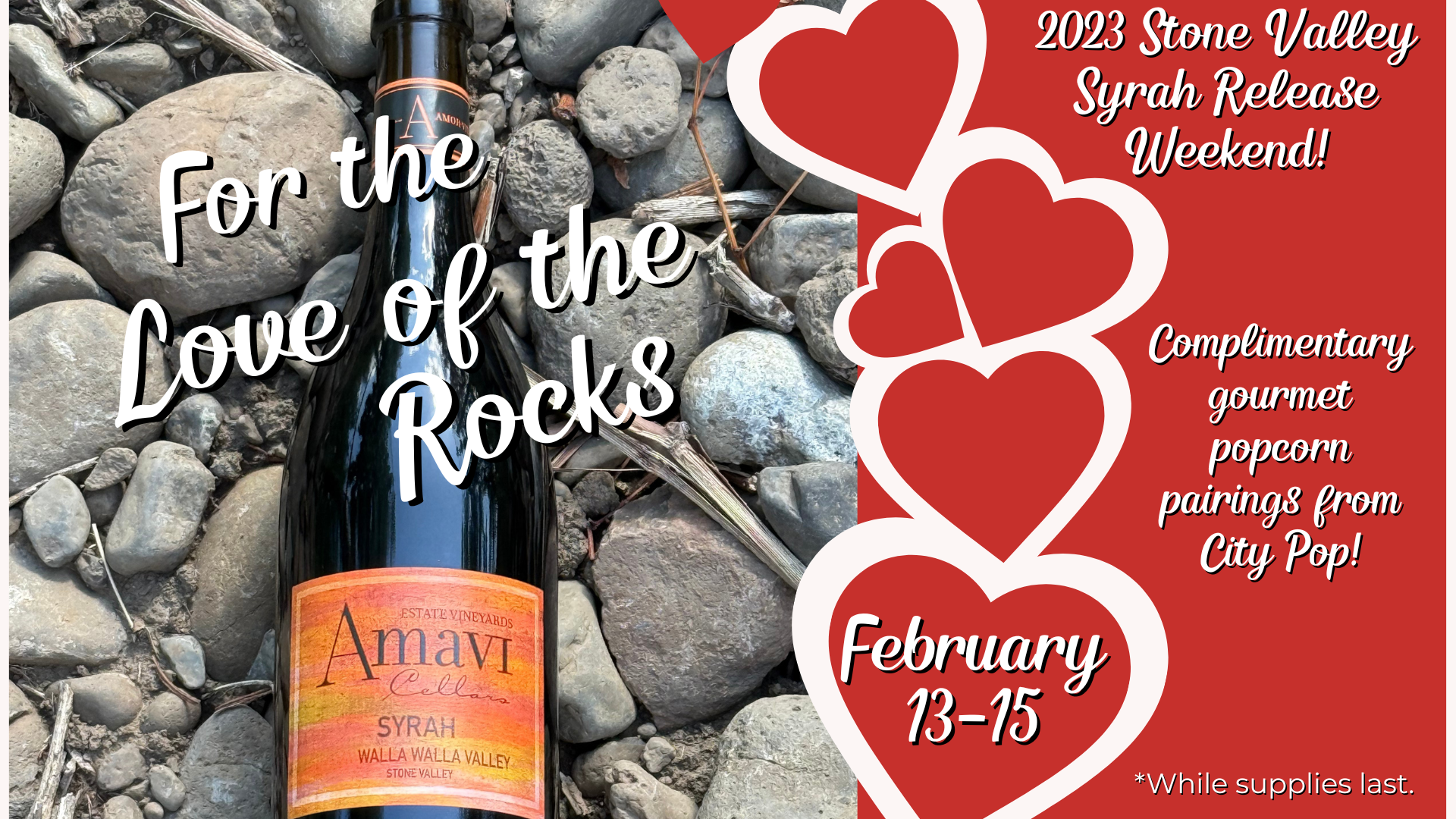 For the Love of the Rocks Weekend