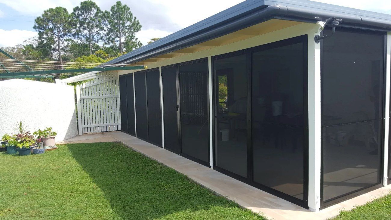 Long Metal Doors — Shutters in Bundaberg, QLD