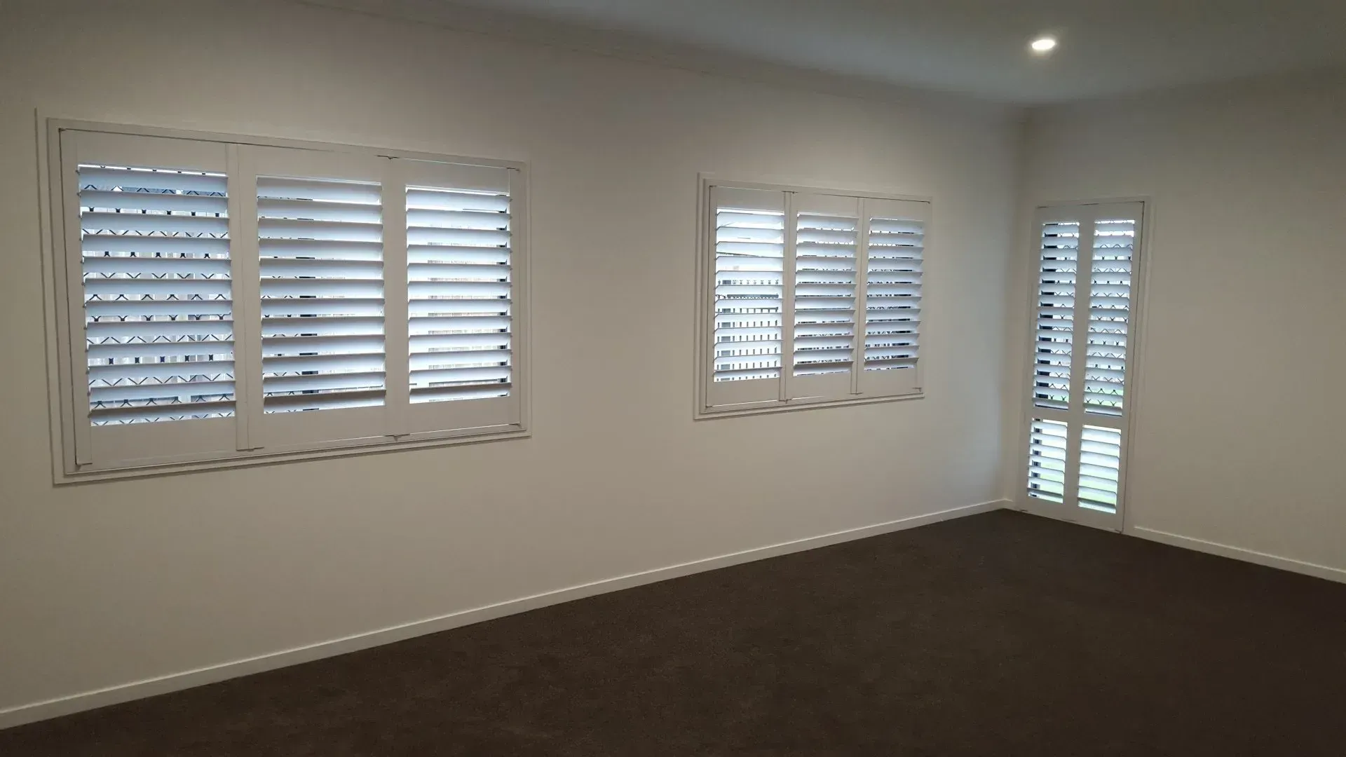 Small Shutters Over Windows — Shutters in Bundaberg, QLD