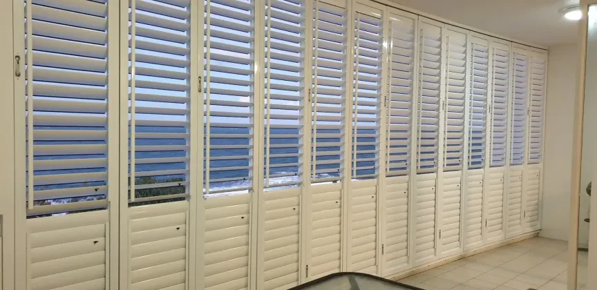 Shutters Covering The Ocean — Shutters in Bundaberg, QLD