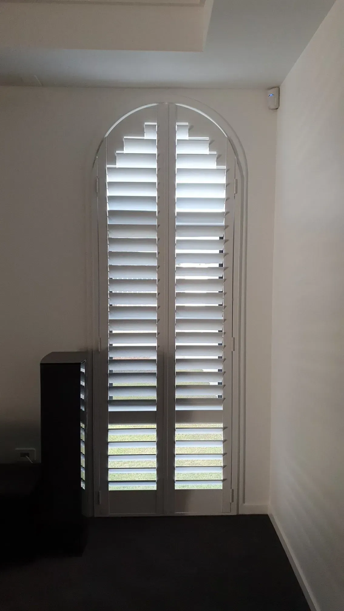 Wooden Door Shutter — Shutters in Bundaberg, QLD