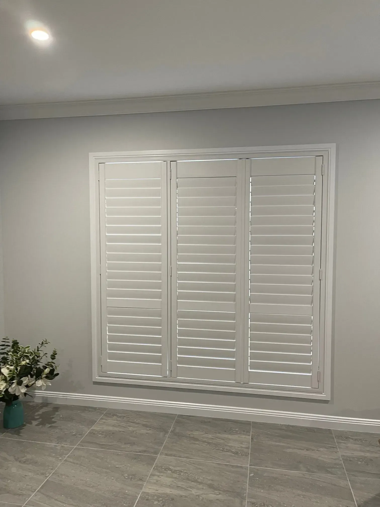 Three White Shutters — Shutters in Bundaberg, QLD