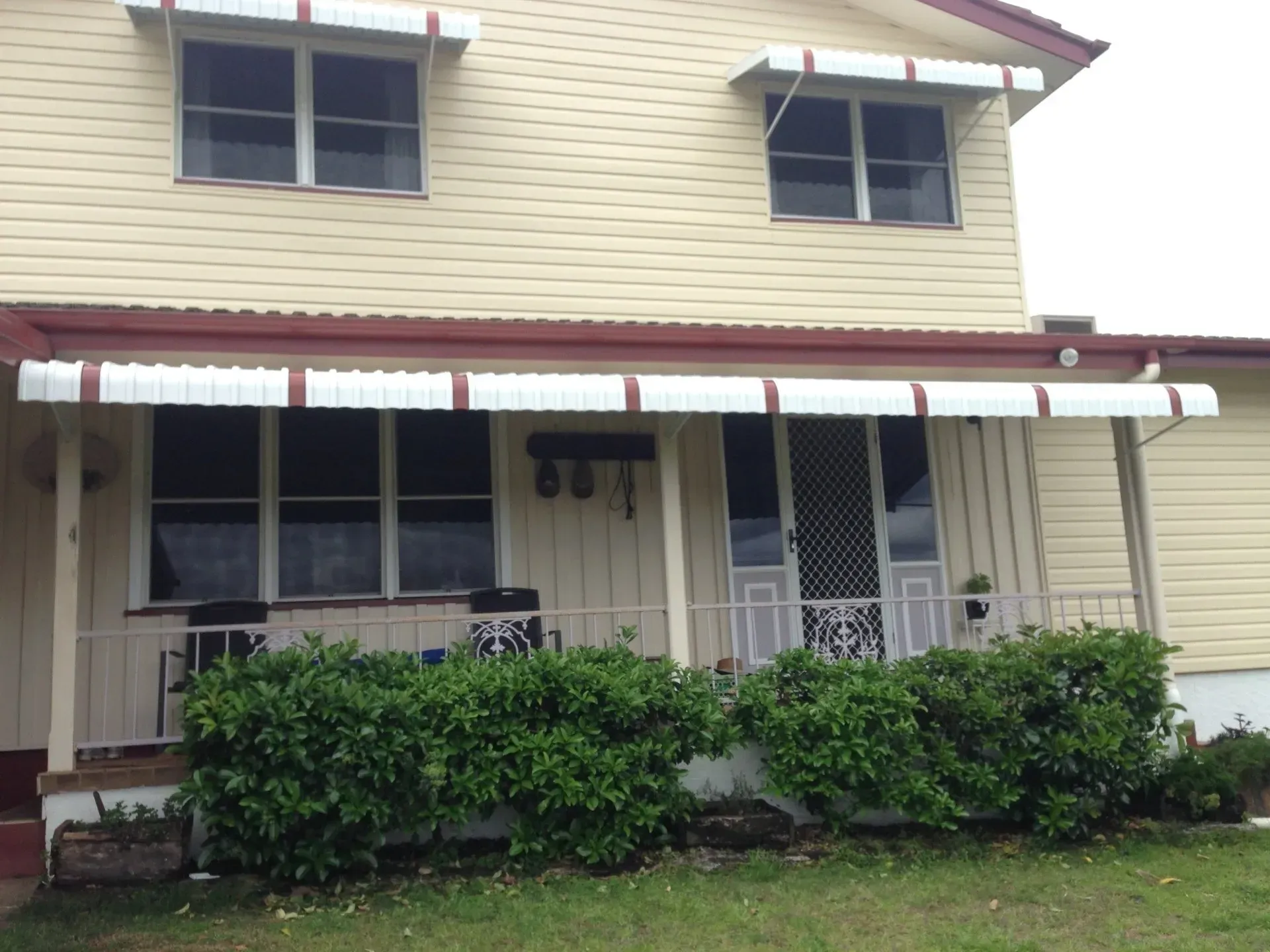 Long Aluminium Awnings — Shutters in Bundaberg, QLD