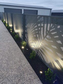 Black Decorative Pool Fence — Pool Perf in Bundaberg, QLD