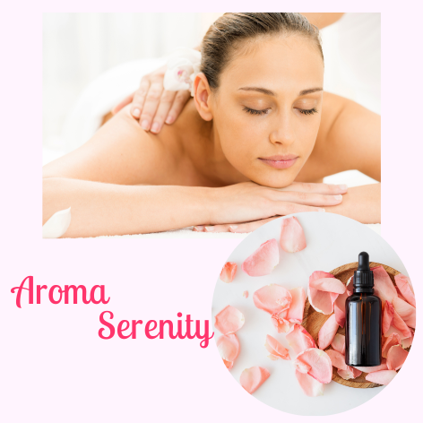 Massagem com óleos essenciais