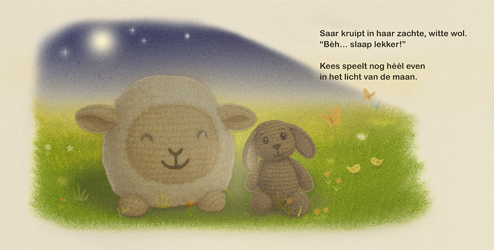 Kees en Saar gaan slapen spread 10