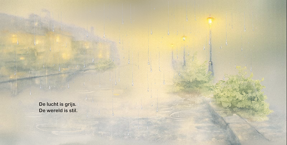 Wiesje en de regen  spread 2