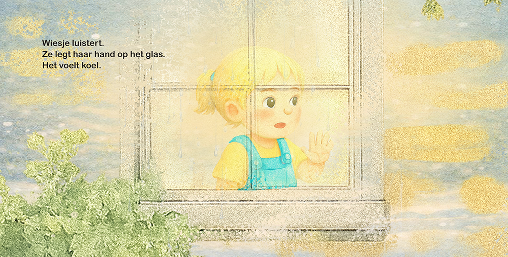 Wiesje en de regen spread 3