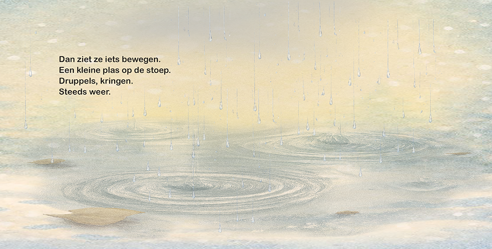 Wiesje en de regen  spread 4