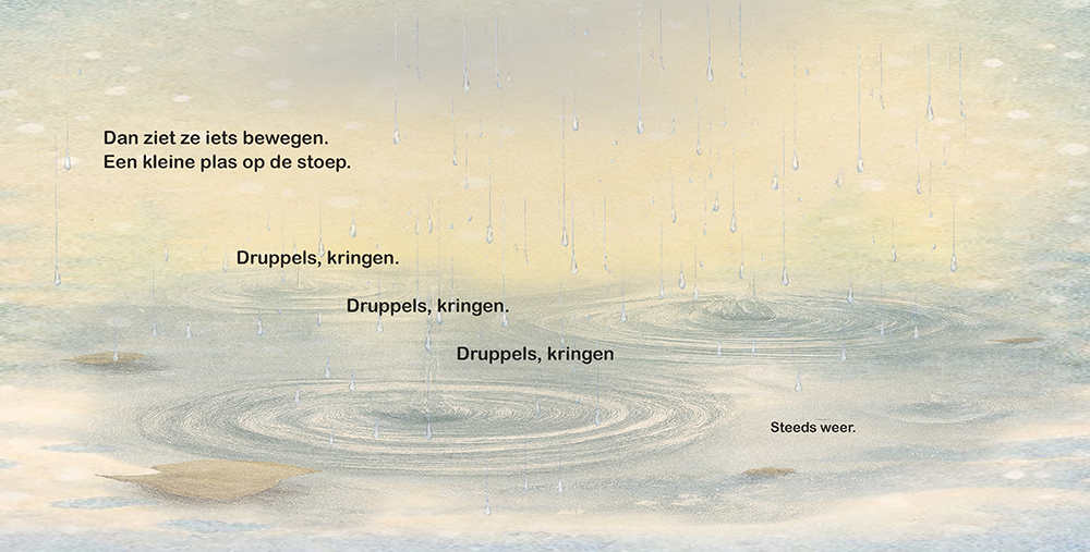 Wiesje en de regen spread 4