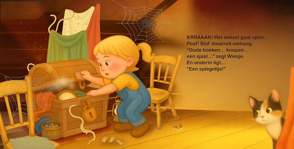 Vogel en Koe: Het ei pagina 7 en 8