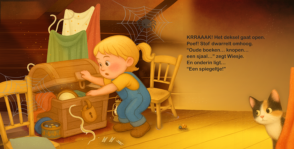 Vogel en Koe: Het ei pagina 7 en 8