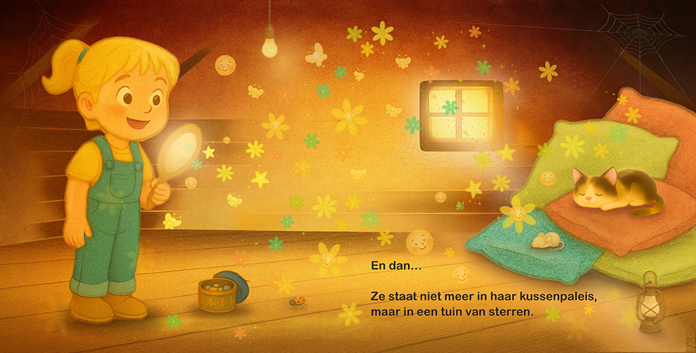 Wiesje en het geheim van de spiegel spread 7