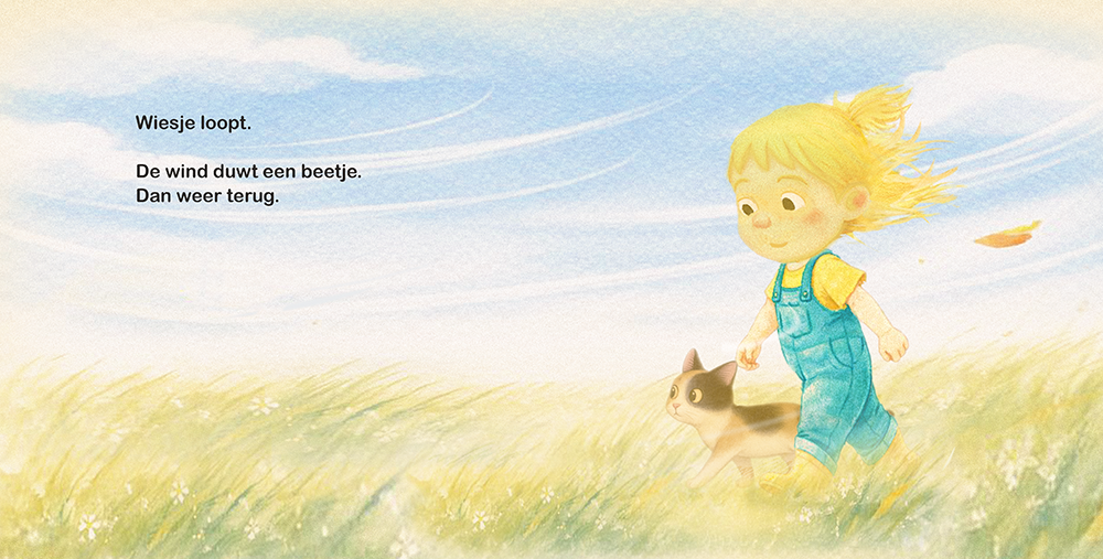 Wiesje en de wind spread 7