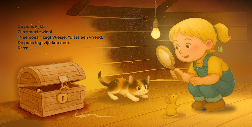 Vogel en Koe: Het ei pagina 11 en 12