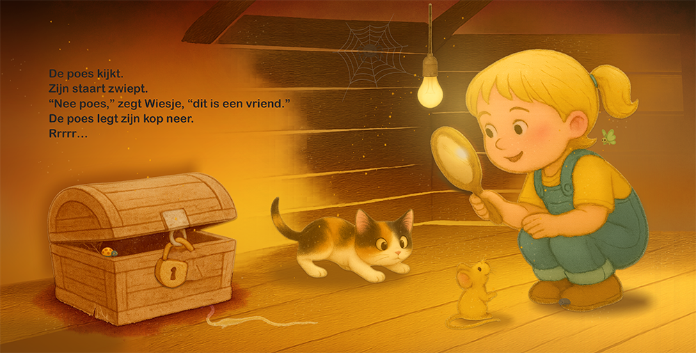 Vogel en Koe: Het ei pagina 11 en 12