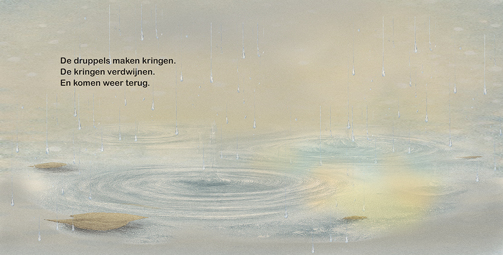 Wiesje en de regen  spread 8