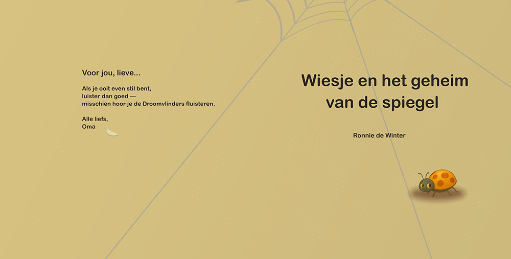 Wiesje en het geheim van de spiegel titelblad