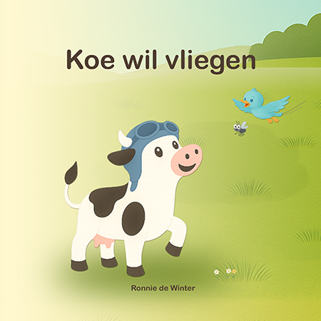 Prentenboek Koe wil vliegen