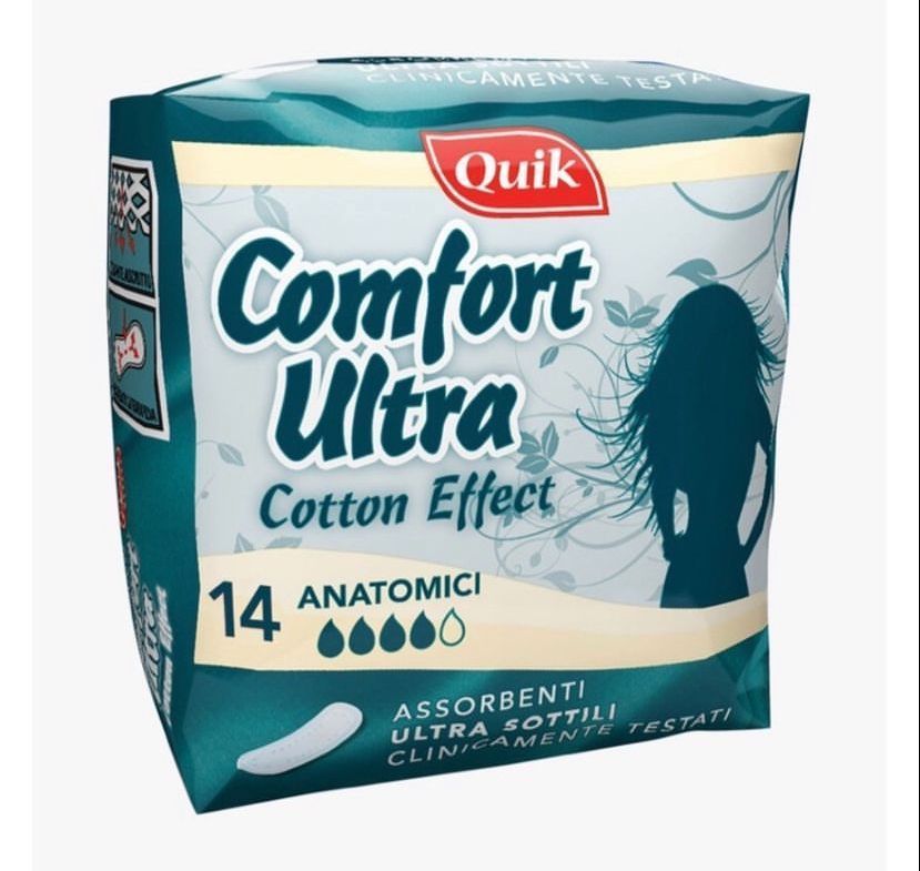 Assorbente Quik Ultra con Ali Cotton Effect