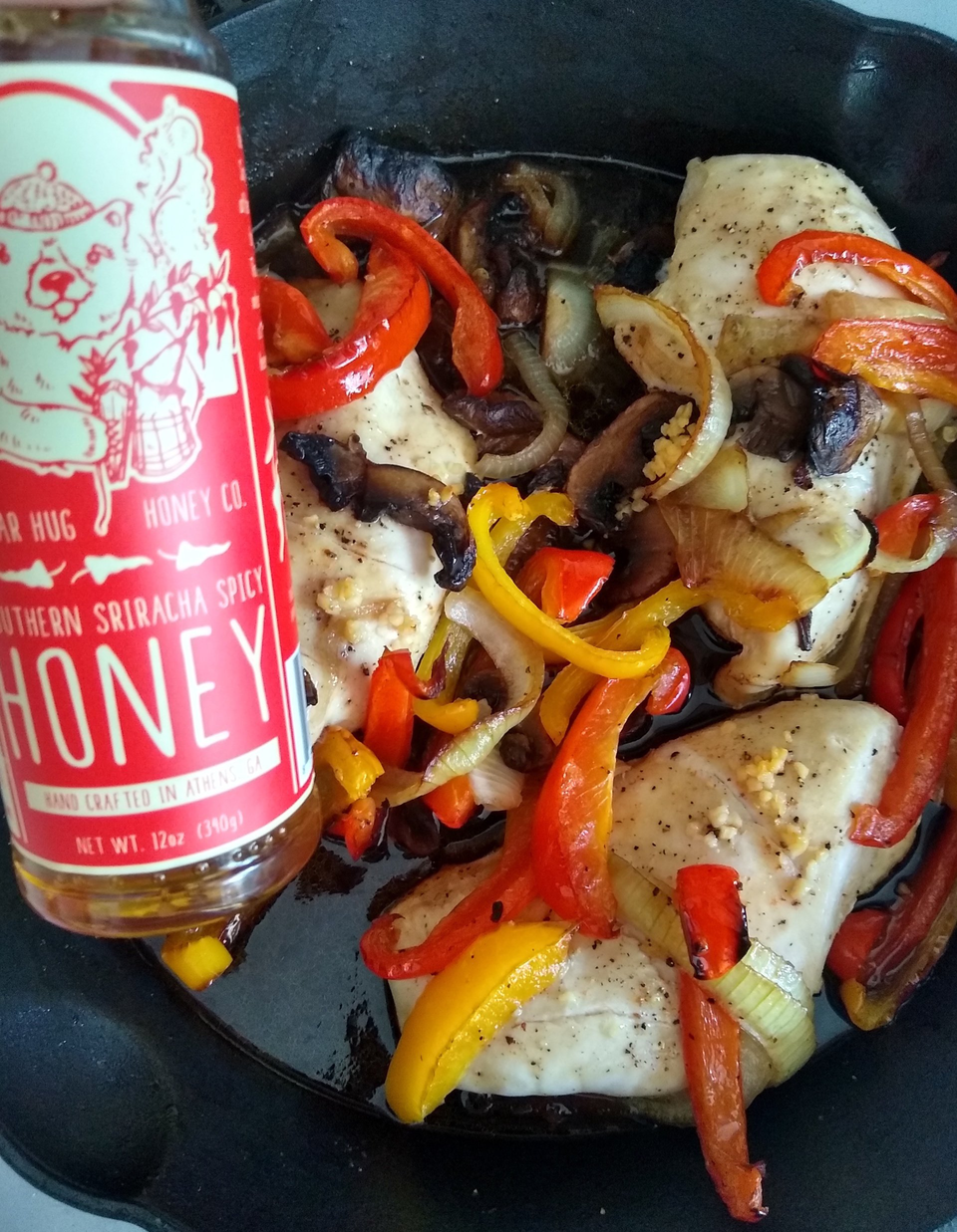Spicy Honey Chicken Sriracha