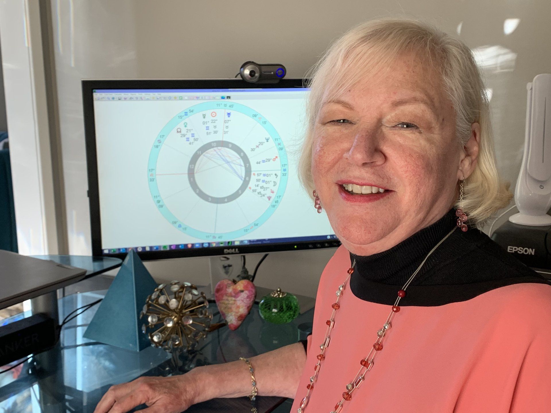 Patricia Rogers, Intuitive Astrologer