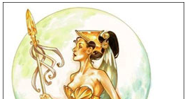 The placement of asteroid goddess Pallas in natal astrology chart is described by sign and house.