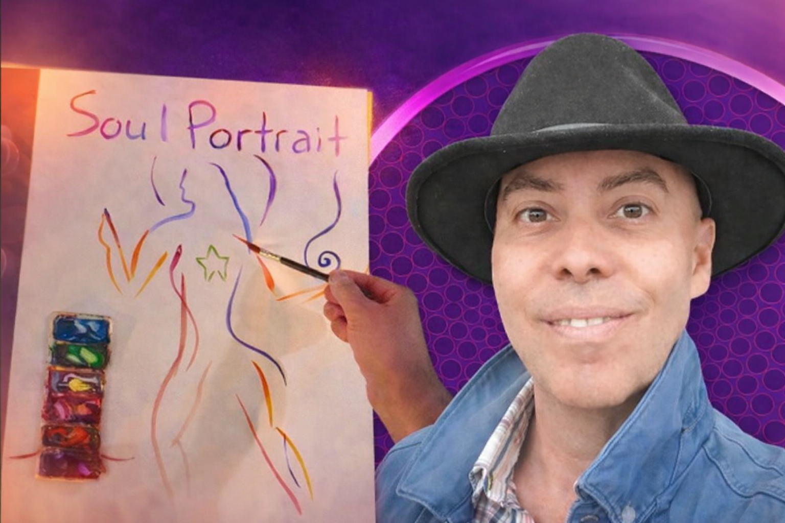 Internationally Renown Psychic - Spanda Makt - Soul Portrait Readings
Experience a unique intuitive reading where Spanda creates a custom watercolor portrait inspired by your soul’s energy. As the painting unfolds, he interprets the colors and symbols while sharing messages from Spirit Guides, followed by time for personal questions. Each session leaves you with a beautiful one-of-a-kind soul portrait to take home.