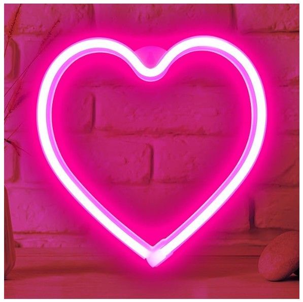Neon Valentine's Heart available on Amazon.