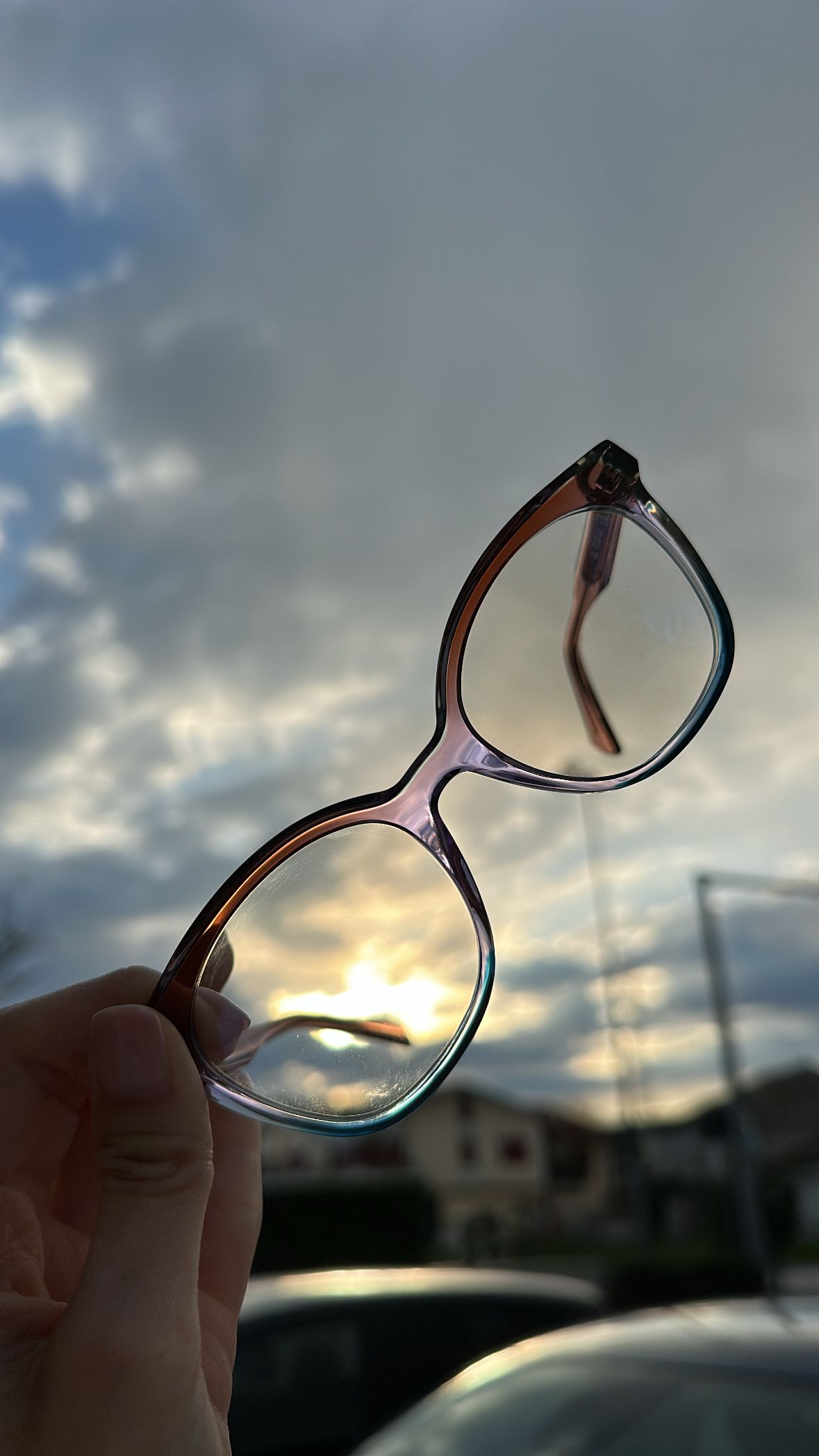 occhiale da vista res/rei colorato leggero made in italy