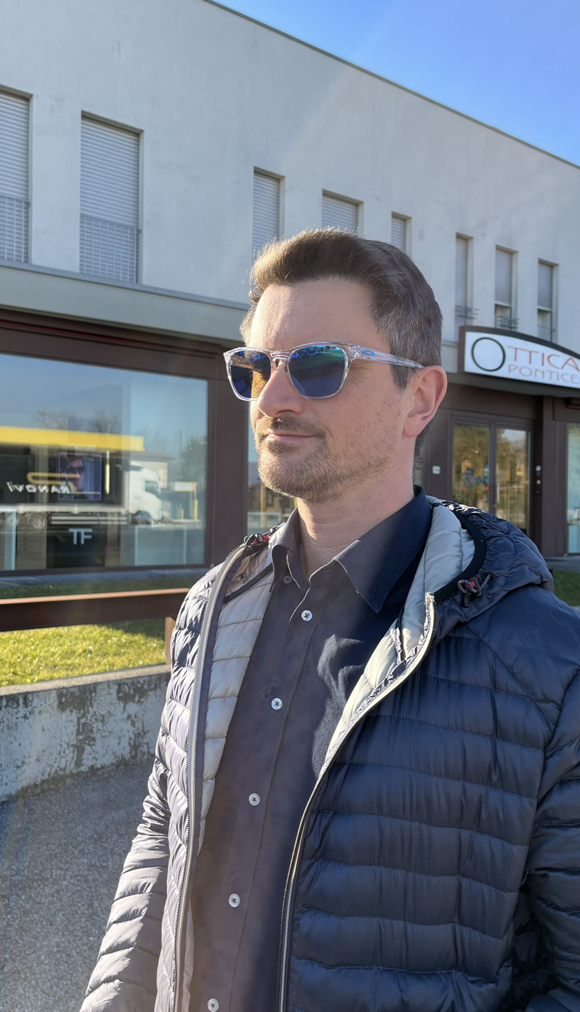 occhiale da sole polarizzato uomo tendenza 