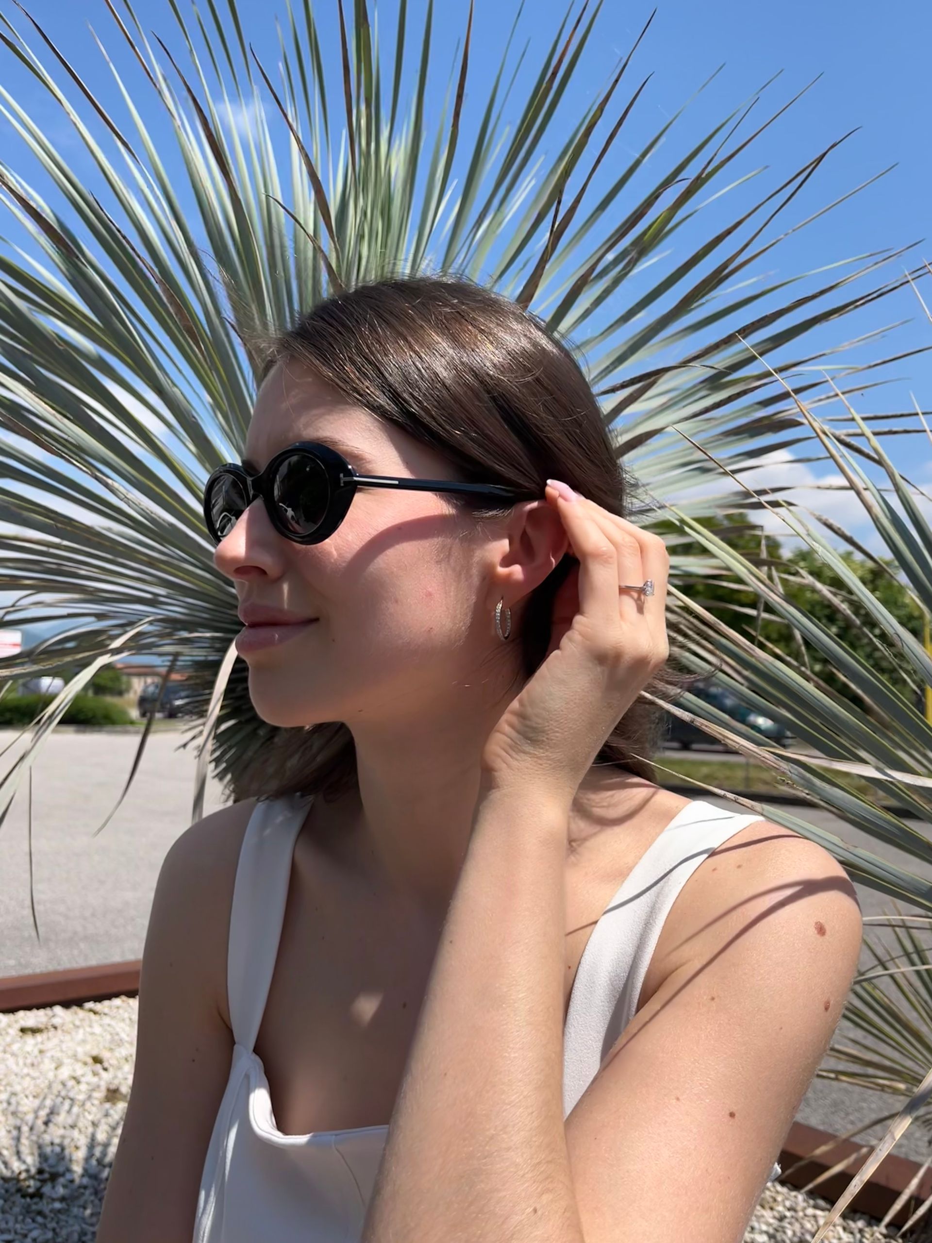 tomford occhiale da sole tendenza ovale