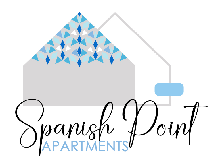 Spanish Point Apartments Logo - click to go to home page