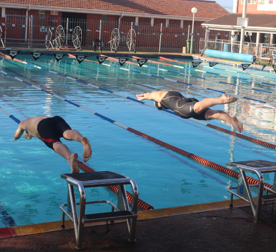 NDSA Club Event Swimming time trials.