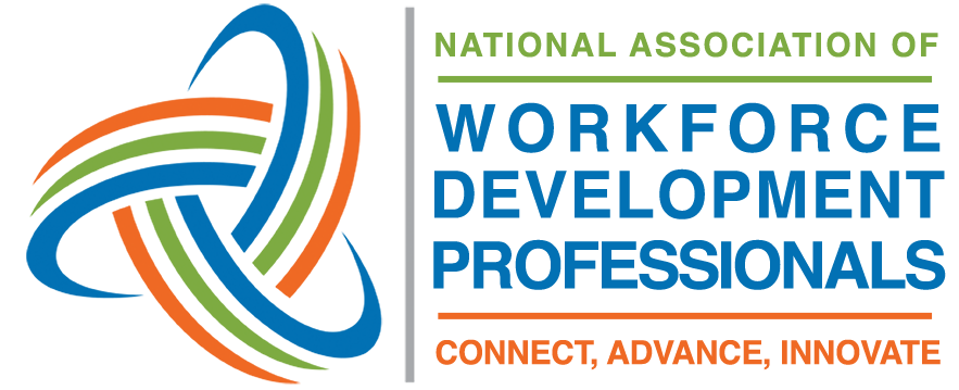 The logo for the national association of workforce development professionals