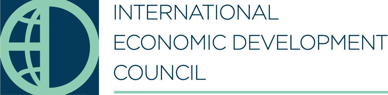 The logo for the international economic development council