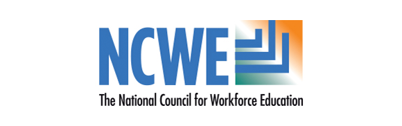 The logo for the national council for workforce education