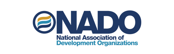 The logo for the national association of development organizations