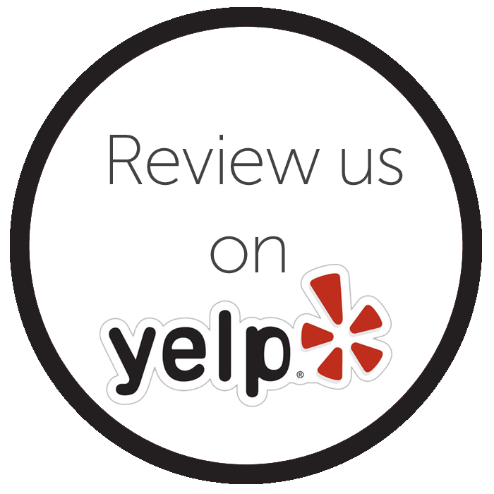 Yelp review button