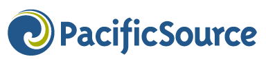 Pacific source health plans logo on a white background