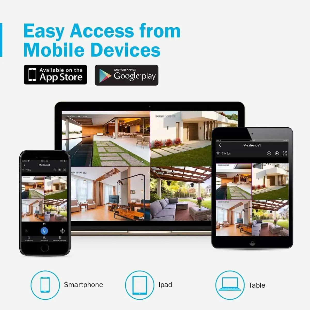 Dahua DMSS 4k mobile App